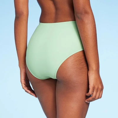 Women's High Waist Cheeky Bikini Bottom - Shade & Shoreâ„¢ Light Green