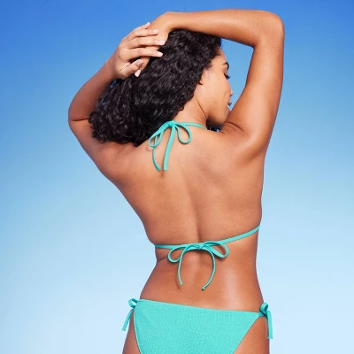 Women's Halter Triangle Bikini Top - Shade & Shoreâ„¢ - Image 4