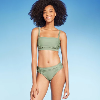 Women's Shirred Hipster Bikini Bottom - Shade & Shoreâ„¢ - Image 2