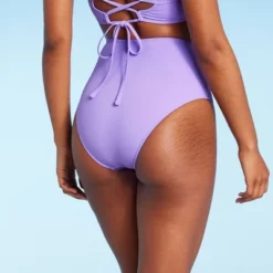 Women's High Waist Bikini Bottom - Shade & Shoreâ„¢ Purple