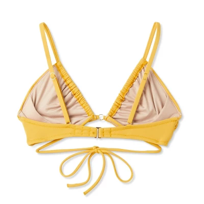 Women's Strappy Ring Detail Bikini Top - Shade & Shoreâ„¢ Yellow - Image 6