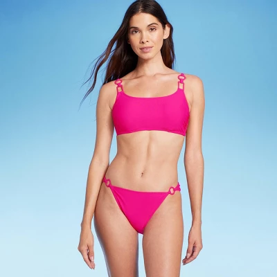 Women's Ring Detail Bikini Bottom - Shade & Shoreâ„¢ - Image 2