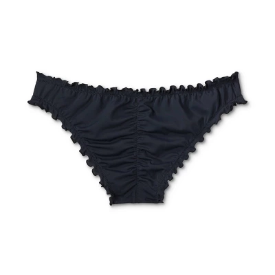 Women's Side-Tie High Leg Extra Cheeky Bikini Bottom - Shade & Shoreâ„¢ Gray - Image 6