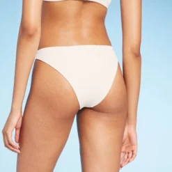 Women's High Leg Bikini Bottom - Shade & Shoreâ„¢ Off-White