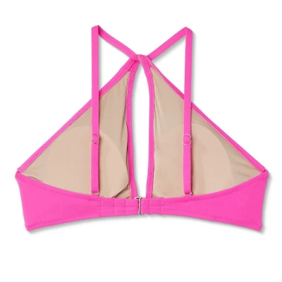 Women's Longline Keyhole Halter Bikini Top - Shade & Shoreâ„¢ - Image 6