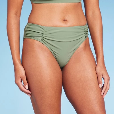 Women's Shirred Hipster Bikini Bottom - Shade & Shoreâ„¢ - Image 3